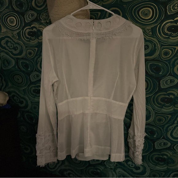 Tory Burch sz S white tunic - Picture 2 of 6